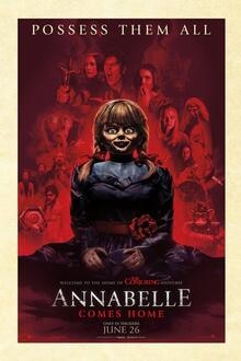 Annabelle Comes Home The movie poster of Annabelle Comes Home