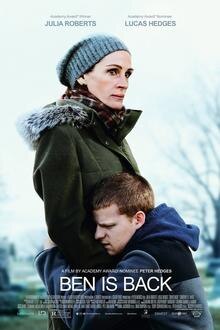Ben is Back The movie poster of Ben is Back