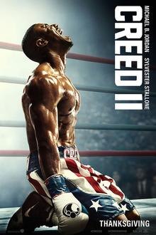 Creed II The movie poster of Creed II