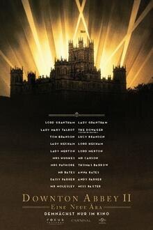 Downton Abbey The movie poster of Downton Abbey