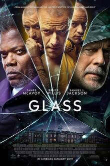 Glass The movie poster of Glass