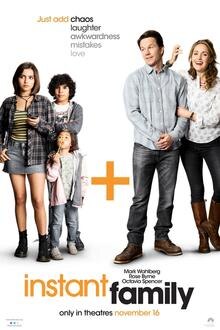 Instant Family The movie poster of Instant Family