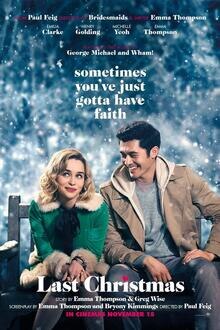 Last Christmas The movie poster of Last Christmas