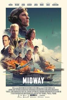 Midway The movie poster of Midway
