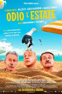 Odio l'estate The movie poster of Odio l'estate