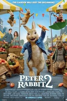Peter Rabbit 2: The Runaway The movie poster of Peter Rabbit 2: The Runaway
