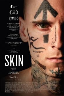 Skin The movie poster of Skin