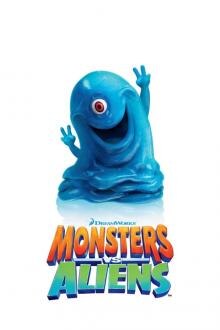 MONSTERS VS ALIENS The movie poster of MONSTERS VS ALIENS