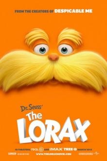 The Lorax The movie poster of The Lorax